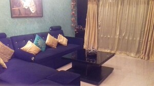 Living Room in 2 BHK Apartment at Bhagtani Heights, Versova – for Rent