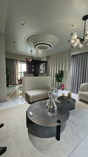 Living Room in 3 BHK Apartment at Mistry 9PBR, Nerul – for Sale