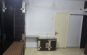 Bathroom in 1 BHK Apartment at Ajmera Bhakti Park, Bhakti Park – for Rent