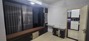 Kitchen in 1 BHK Apartment at Ajmera Bhakti Park, Bhakti Park – for Rent