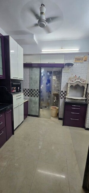 Kitchen in 1 BHK Apartment at Ajmera Bhakti Park, Bhakti Park – for Rent