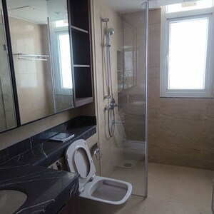 Bathroom in 4 BHK Apartment at DLF Alameda Independent Floors, Sector 73 – for Rent