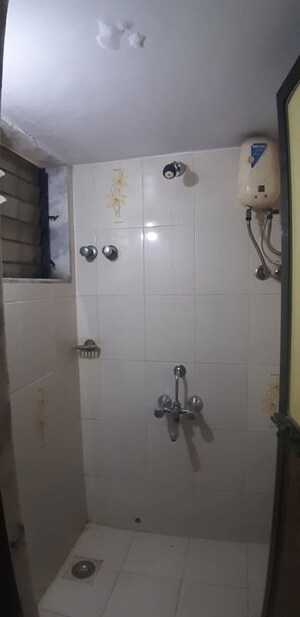 Bathroom in 1 BHK Apartment at Subham Galaxy Kopar Khairane, Kopar Khairane – for Rent
