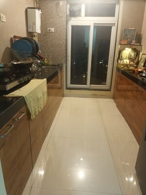Kitchen in 2 BHK Apartment at Sai Proviso Aashlesha, Kopar Khairane – for Rent
