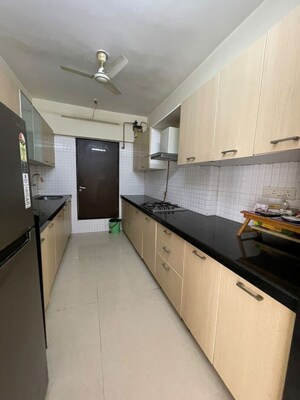 Kitchen in 4 BHK Apartment at Shubham Sri Kalpana Padma Tower, Chembur – for Rent