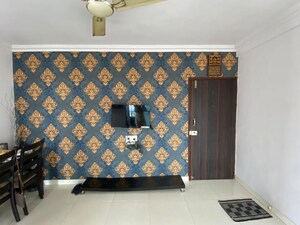 Living Room in 1 BHK Apartment at Airoli Sector 20 – for Rent