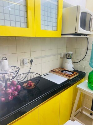 Kitchen in 2 BHK Apartment at Raheja Interface Heights, Malad West – for Sale