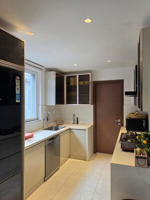 Kitchen in 4 BHK Villa at Radiance Gardenia, Off Hennur Road – for Rent