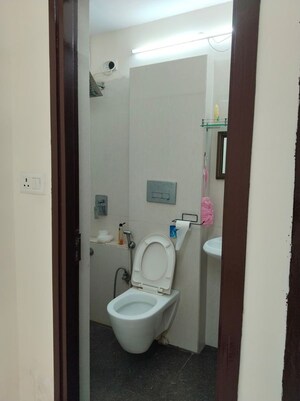 Bathroom in 1 BHK Apartment at Ruparel Elara, Kandivali West – for Rent