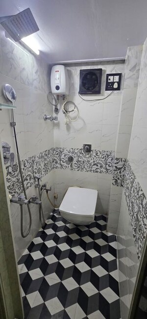 Bathroom in 1 BHK Apartment at Hilton Apartments Bhakti Park, Bhakti Park – for Rent