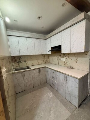 Kitchen in 2 BHK Builder Floor at Mohan Garden – for Rent