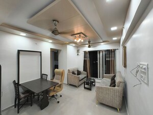 Living Room in 3 BHK Apartment at Prakruti Heights Haware City, Haware City – for Sale
