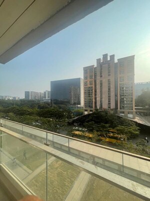 Balcony in 2 BHK Apartment at LnT Elixir Reserve, Powai – for Rent
