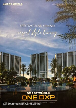 4 BHK Apartment – Exterior View View at Smart World One DXP, Sector 113 - for Sale
