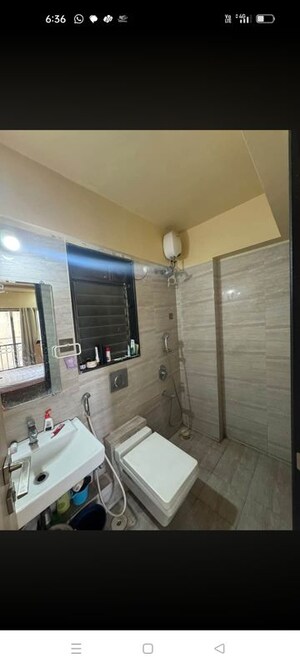Bathroom in 2 BHK Apartment at Kanakia Spaces Sevens, Andheri East – for Rent