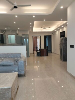 Building Lobby in 3 BHK Builder Floor at Sushant Lok I – for Rent