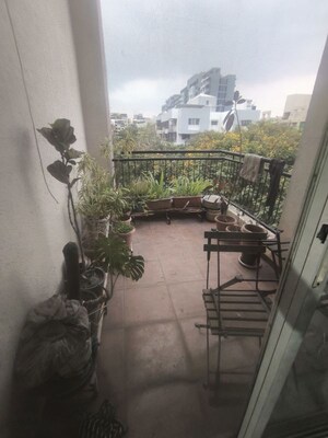 Balcony in 2 BHK Apartment at Neco NX, Viman Nagar – for Rent