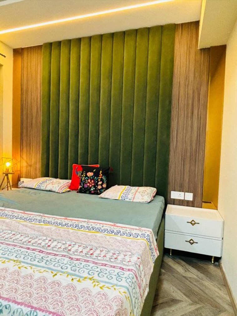 Bedroom, adani-samsara-vilasa 3 Bedroom 1950 Sq.Ft. Builder Floor In Sector 63 Gurgaon 10796543