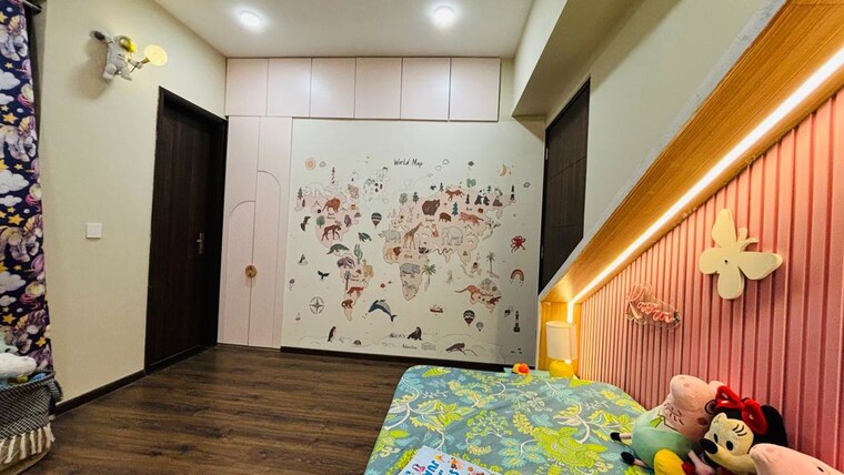 Bedroom, adani-samsara-vilasa 3 Bedroom 1950 Sq.Ft. Builder Floor In Sector 63 Gurgaon 10796543