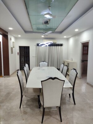 Dining area in 6+ BHK Independent House at Jubilee Hills – for Rent
