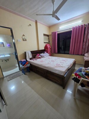 Bedroom in 1 BHK Apartment at Neminath Nemi Bhavan, Goregaon West – for Rent
