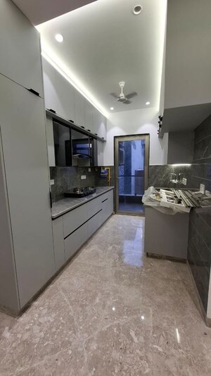 Kitchen in 3 BHK Builder Floor at Pitampura – for Rent