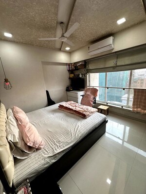 Bedroom in 2 BHK Apartment at Romell Diva, Malad West – for Sale