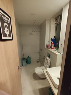 Bathroom in 2 BHK Apartment at Lodha Bel Air, Jogeshwari West – for Rent