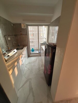 Kitchen in 1 BHK Apartment at Blumen Apartments, Vikhroli West – for Rent