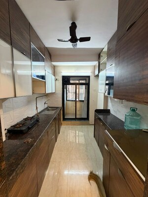 Kitchen in 2 BHK Apartment at RNA NG Paradise, Mira Road – for Rent