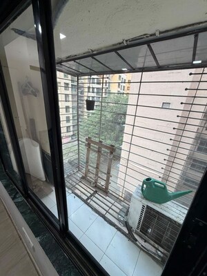Balcony in 2 BHK Apartment at RNA NG Paradise, Mira Road – for Rent