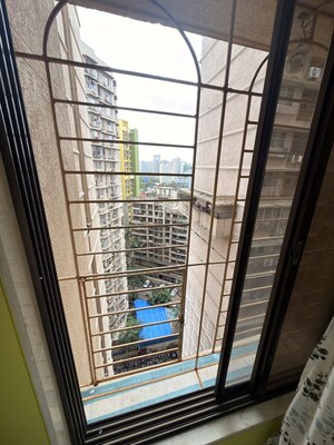 Balcony in 1 BHK Apartment at Adityaraj Breeze, Vikhroli East – for Rent