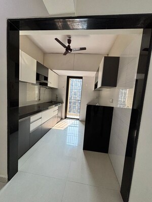 Kitchen in 2 BHK Apartment at Happy Home Residency, Mira Road – for Rent