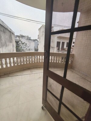 Balcony in 4 BHK Builder Floor at Defence Colony – for Rent