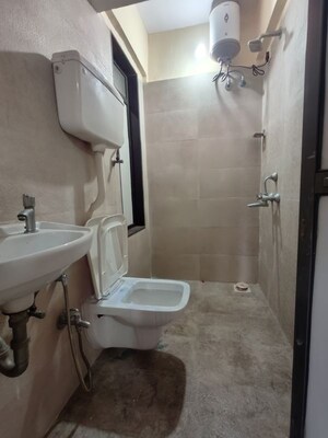 Bathroom in 2 BHK Apartment at Ekdant Shree Siddhivinayak Tower, Vartak Nagar – for Rent