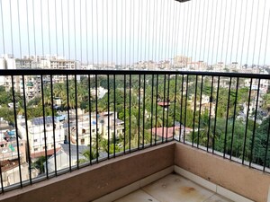 Balcony in 2 BHK Apartment at Kumar Samruddhi Society, Vishrantwadi – for Rent