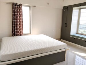 Bedroom in 2 BHK Apartment at Kumar Samruddhi Society, Vishrantwadi – for Rent