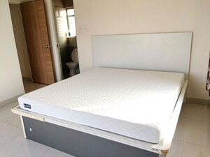 Bedroom in 2 BHK Apartment at Kumar Samruddhi Society, Vishrantwadi – for Rent