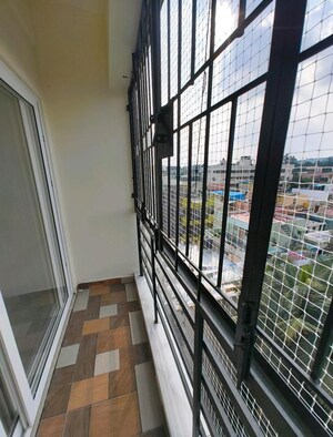 Balcony in 3 BHK Apartment at Shree Lakshmi Grand, Koramangala – for Rent