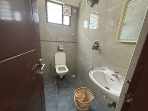 Bathroom in 1 BHK Apartment at Pruchi Residency, Panathur – for Rent