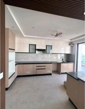 Kitchen in 4 BHK Apartment at Rishita Mulberry Heights, Sushant Golf City – for Rent