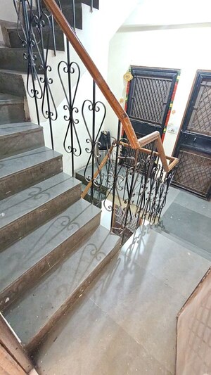 Staircase in 2 BHK Builder Floor at Khirki Extension – for Rent
