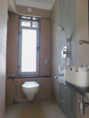Bathroom in 2 BHK Apartment at Soni Arcade, Borivali West – for Rent