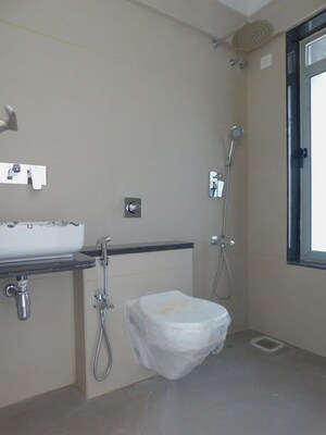 Bathroom in 2 BHK Apartment at Soni Arcade, Borivali West – for Rent