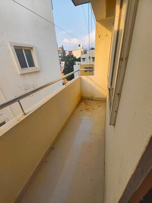 Balcony in 2 BHK Builder Floor at Kaggadasapura – for Rent