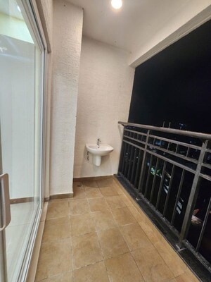 Balcony in 3 BHK Apartment at Prestige Tranquil, Kokapet – for Rent