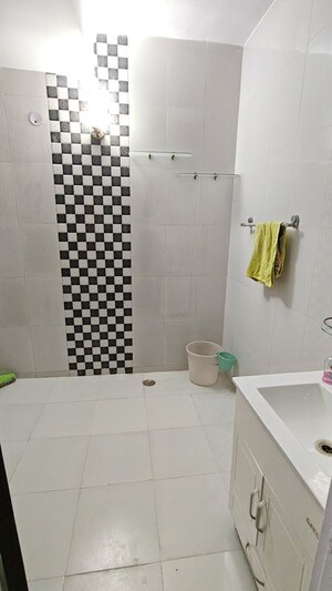 Bathroom in 3 BHK Builder Floor at Saket – for Rent