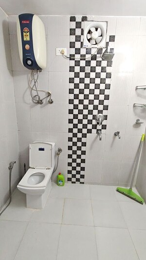Bathroom in 3 BHK Builder Floor at Saket – for Rent