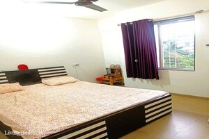 Master Bedroom in 2 BHK Apartment at Jalan Aura County Pune, Wagholi – for Rent