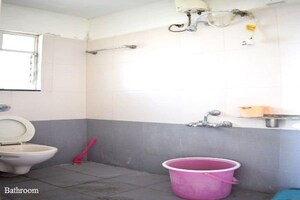 Bathroom in 2 BHK Apartment at Jalan Aura County Pune, Wagholi – for Rent